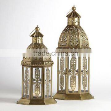 Candle lantern, Metal lantern, Pillar holder,Metal Lantern/Decorative Metal Moroccan Lantern in IRON Metal