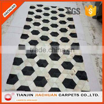 Area Patchwork Cowhide Rug for Living Room photo-5