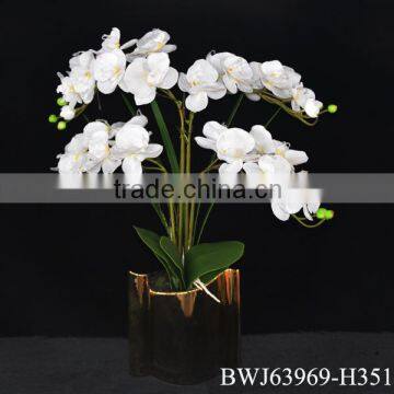 Fake Phalaenopsis Orchid Bonsai, Artificial Orchid Flower