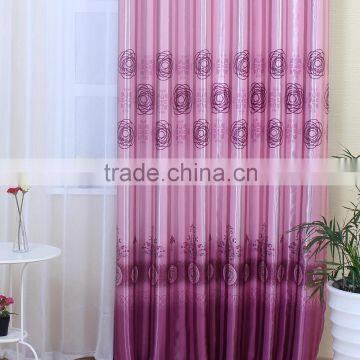 100% polyester modern iran curtain fabric