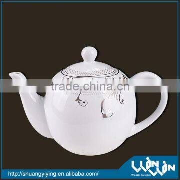 hot sale 1050CC ceramic tea pot set wwtp-13029