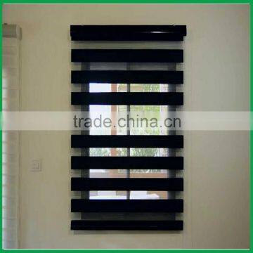 cheap price white color zebra blinds/double layerout roller blind/day and night blind