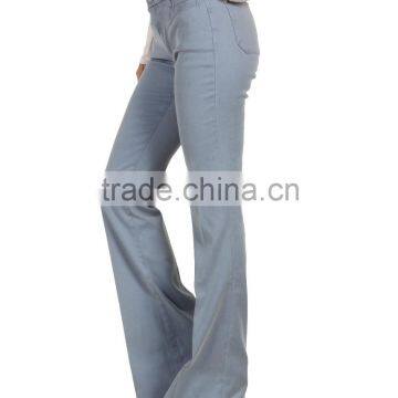 Flared Jean Skims the Hips Nips in at the Knee Kicks Out at the Upper Calf for an Elongated Shape. (LOTX276) photo-2