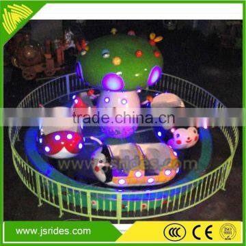 Ladybug Park Rides 8seats Mini Carousel Merry go Round for Sale photo-6