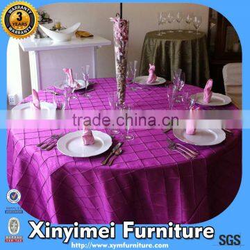 Colorful Round Table Cloth For 5 Star Hotel