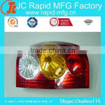 Customised cnc mahined rear lamp rapid prototypes manufacture