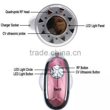 Promoton Handheld Mini Led rf 3 in 1 Ultrasonic Slimming Device for Sale photo-2