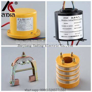 carbon brush slip ring 2rings , 3rings, 4rings 10rings thaditional slip ring
