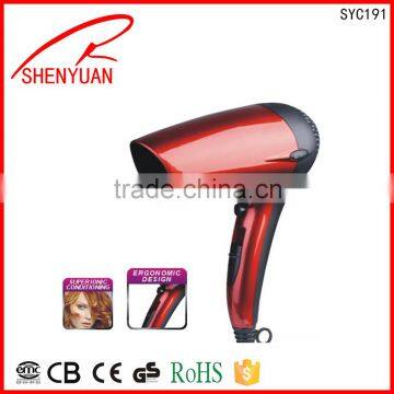 Hard Working For Salon Product professional Hair Dryer Unfoldable handle 110V Or 220V Pro drier