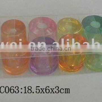 glass candle holder