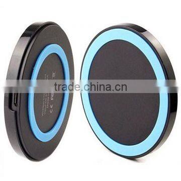 OEM Welcome Wireless Charging Pad Quality Universal Qi Wireless Charger Stamd for Galaxy S7 Magic Disk Stand Qi Magic Disc photo-3