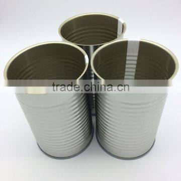 3-pieces tin cans for vegetable and mushroom