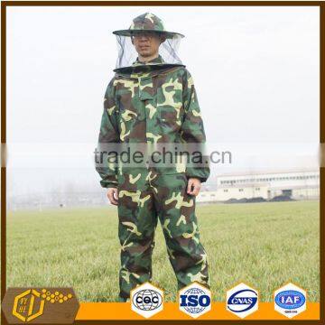 High quality Green Army bee protection suit for beekeeping