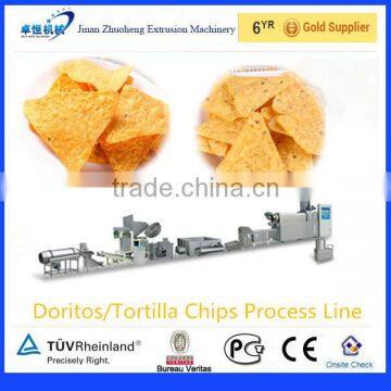 Doritos chips machines/Tortilla chips making line/corn chips process machine