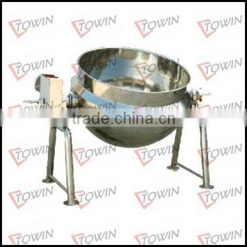 High quality steam/electrical/LPG gas heating industrial soup kettle price