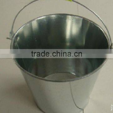 Galvanized buckets metal,bucket stand with handle