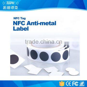 Popular ISO14443A Ntag213 NFC Anti-Metal Adhesive Label