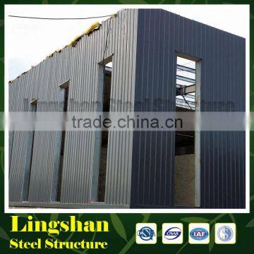 prefab steel structure framed workshop