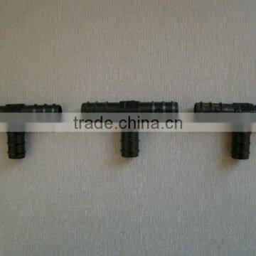 T-type tee drip irrigation tape connector