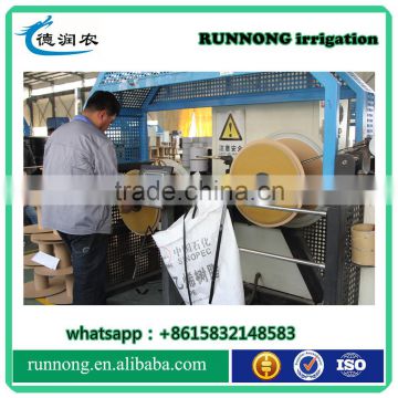 RUNNONG agriculture soft flat hose for irrigation tape