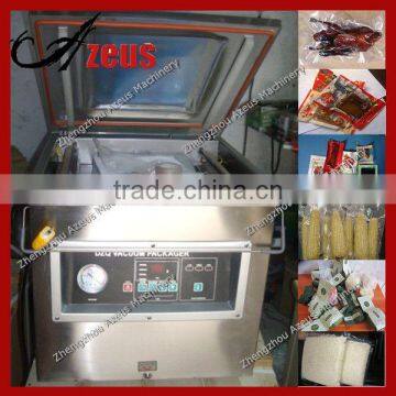 Small vacuum packing machine for food and meat