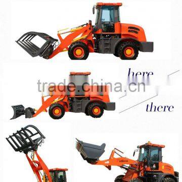 4WD construction machinery front end loader ZLY920 with 3000mm dump height