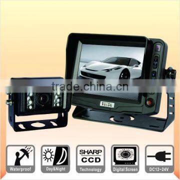 5inch Vehicle car front camera view system