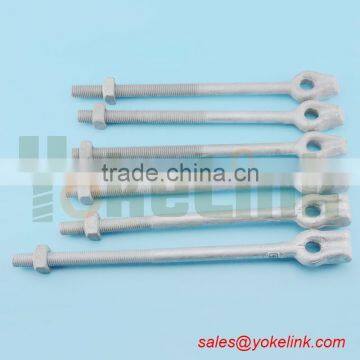 Pole Line Hardware Electric Power Fitting Assembly Guy Bolt Hot Dip Galvanized Screw Bolt Forged Thimble Eye Bolt photo-4