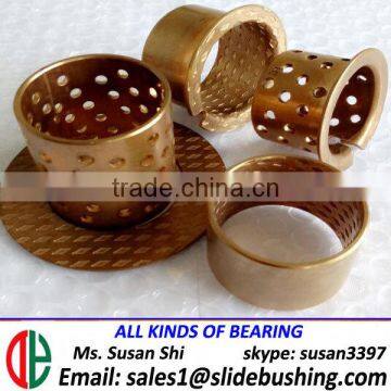 DYB900 DYB905 Bronze Bush FB090 FB092 Sleeve Flange Slide Bearing FB09G FB08G Holes Bushing With Grasphite