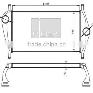 TRUCK Cat Cummins INTERCOOLER # OEM NO. BHT1SA00210/BHT1SA00110/2AA00110/2AA00110/2AA00111