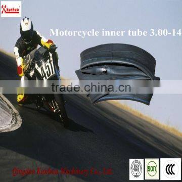 China qingdao kunhua hot sale motorcycle inner tube 3.00-14 factory price