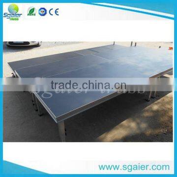 18mm Thickness Board Aluminum Seatings With Guardrail Used for Stadium and Church photo-6