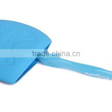 Colorful strawberry silicone toothbrush cover