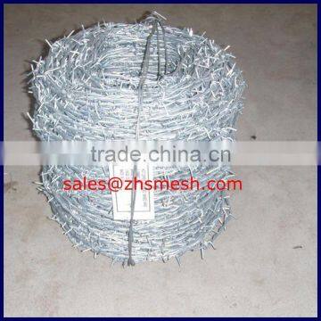 hot dipped galvanized common barbed wire from anping direct factory