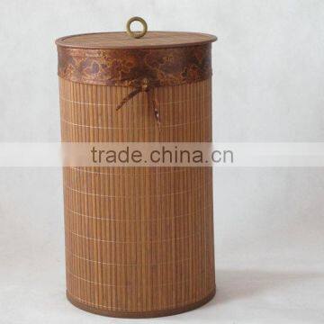 folding bamboo basketball hoop bamboo laundry hamper