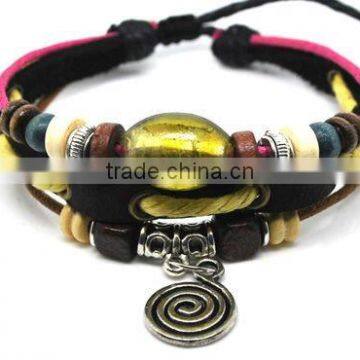 2014 DIY leather bracelet for men