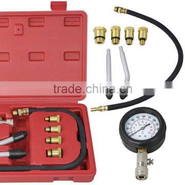 Petrol Engine Compression Tester Kit Set For Automotives and Motorcycles photo-4