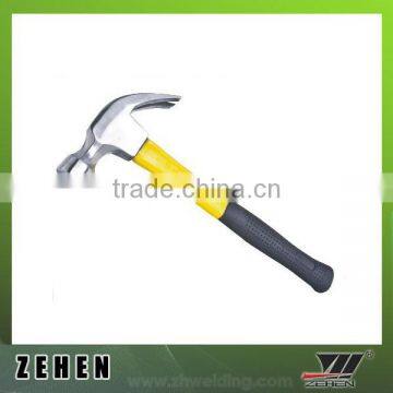 claw hammer half plastic-coating handle