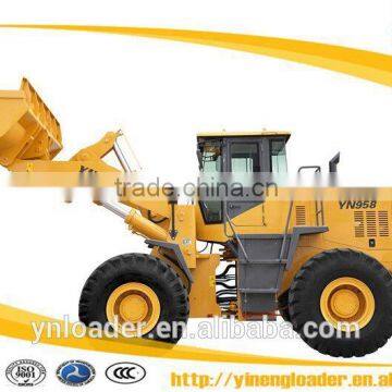 3.0CBM Yineng loader shan dong Catengine YN wheel loader with grass grasper /clamp Shan dong