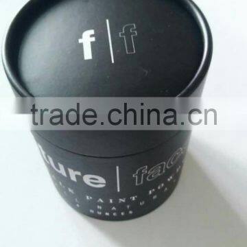 High quality black paper cardboard tube