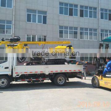Medium Air Pressure Crawler Hydraulic Drilling Rig Z138YA For Depth 40 Meters