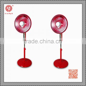 2014 new design stand fan shaped Oscillating 1000w Halogen Heater