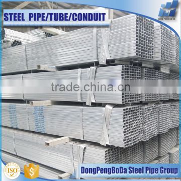 200*250mm ASTM A500 GR.A hot dip galvanized square steel pipe