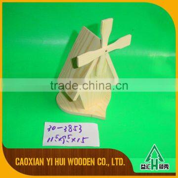 Cheap Nature Unfinishes Wooden Bird House photo-2