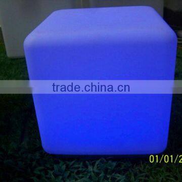 50CM LED Remote Cube/50CM LED Waterproof Tea Table/Hot Sell LED Rechargeable Cube/LED Outdoor Lawn Cube photo-2