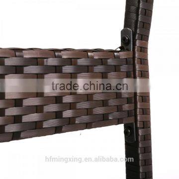 2 Pcs Outdoor All Weather Brown Wicker Chairs photo-3