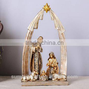 Resin Native American Nativity Sets Holy Family Figurines Figures photo-2