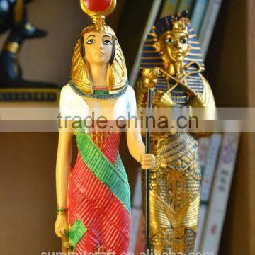 Polyresin Tutankhamen and Goddess Egyptian Statues Wholesale photo-6