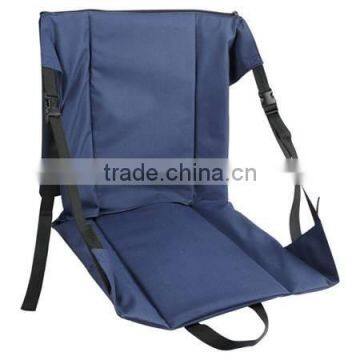 Easy carrying portable folding stadium chair seat cushion