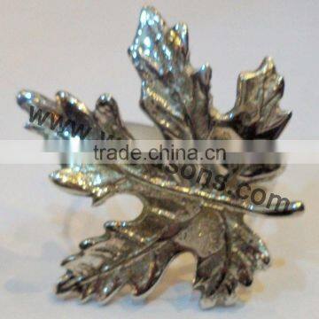 Hand Made Metal Napkin Ring | SILVER NAPKIN RING photo-6